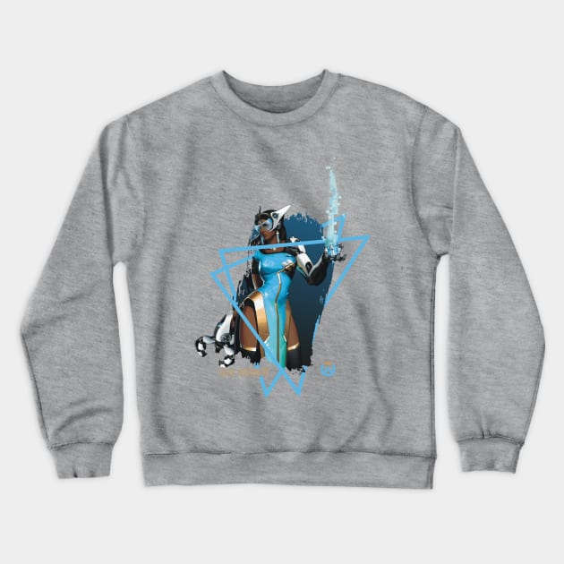 Symmetra Overwatch Crewneck Sweatshirt by Alpheratz